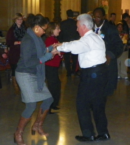 Russian folk dances at Cleveland City Hall