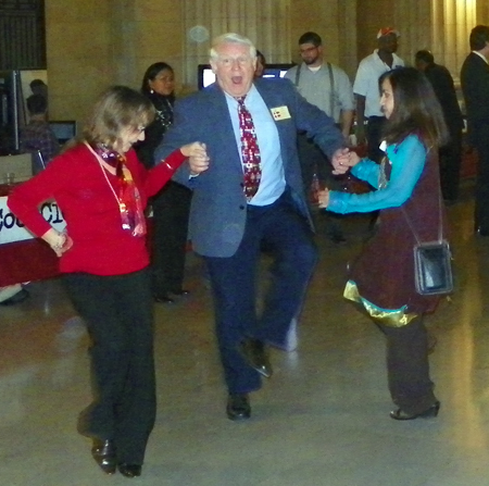 Russian folk dances at Cleveland City Hall