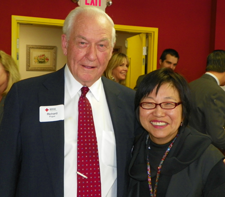 Dick Pogue and Margaret Wong