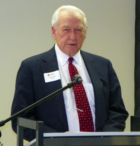 Richard W. Pogue, Chairman, Board of Directors of the American Red Cross of Greater Cleveland