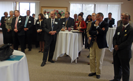 Margaret W. Wong scholarship event crowd