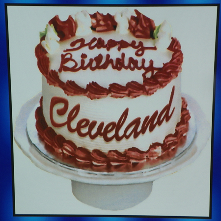 Cleveland Birthday Cake