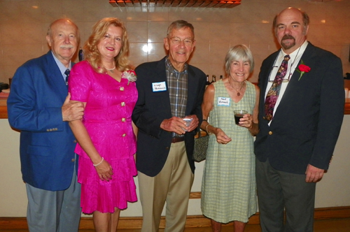 August Pust, Renate Jakupca, George and Janet Voinovich and David Jakupca