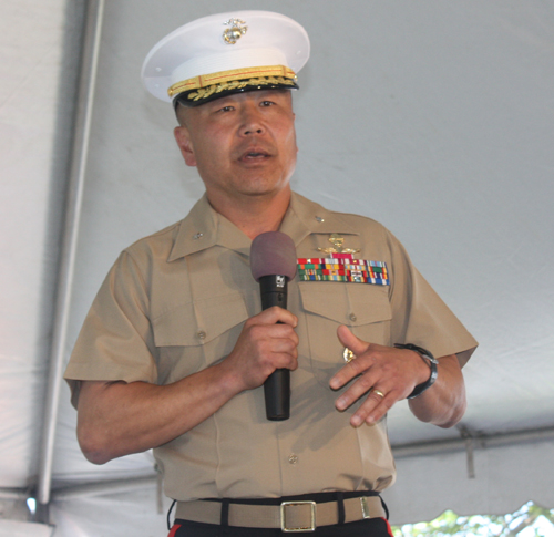 Marine Brigadier General Daniel D. Yoo