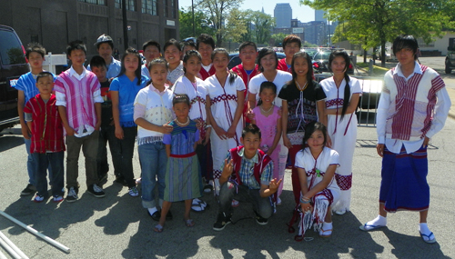 2012 Cleveland Asian Festival attendee group