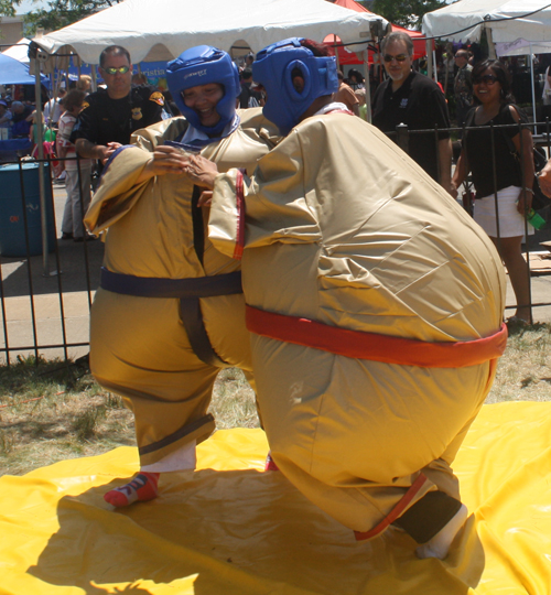 2012 Cleveland Asian Festival Sumo Wrestling
