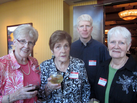 Eileen Hansen, Mary Edelman, Tim O'Donnell and Donna O'Donnell
