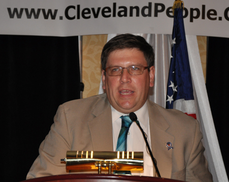 Joe Cimperman inducts Vlad Rus in  Cleveland International Hall of Fame