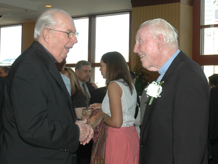 Father Jack McDonough and Father Jim O'Donnell
