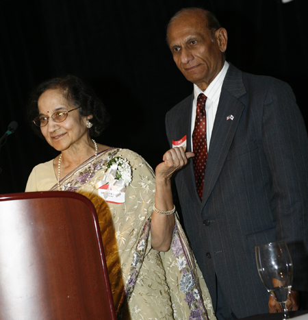 Dr Jaya Shah and husband Ramesh Shah