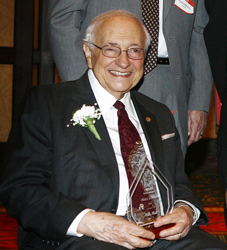 Milton Maltz in Cleveland International Hall of Fame