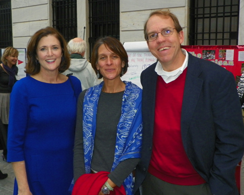 Hawken table - Maura O'Donnell-McCarthy, Sara Mierke and Matthew Young