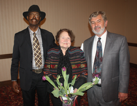 Cliff Clay (Native American), Anda Cook (Latvian) and Paul Burik (Czech)