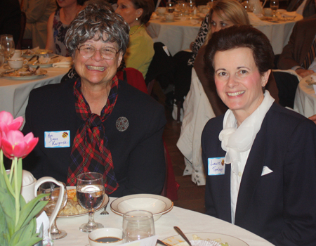 Judge Karpinsky and Laurel Tombazzi