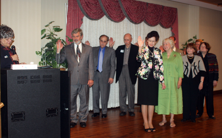 Swearing in of officers