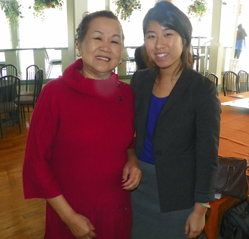 Saigon Plaza owner Gia Hoa Ryan and Allison Chan