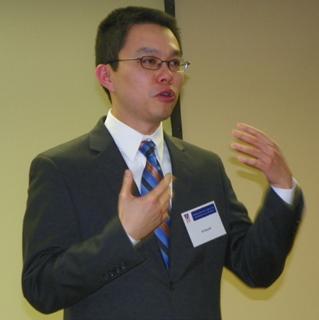 Vi Huynh, president of MotivAsians