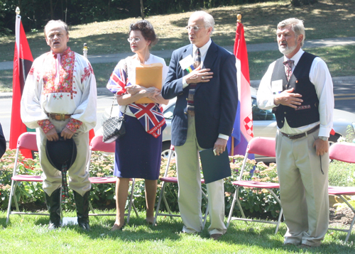 George Terbrack, Mary Hamlin, Rich Crepage and Paul Burik