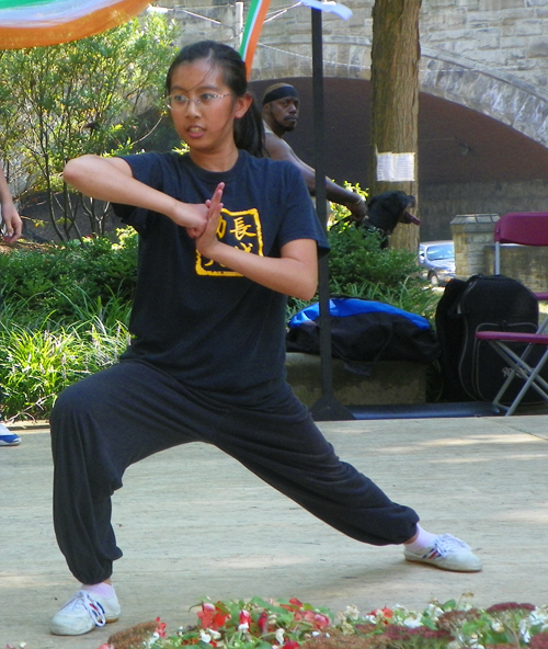Girl from The Great Wall Chinese Martial Arts Group