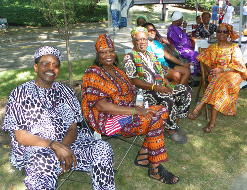 African-American Garden table