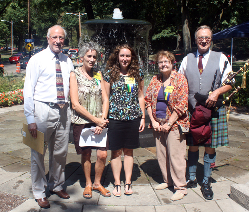 Rich Crepage, Char Crowley, Hannah LaBerteaux, Anda Cook and Bruce Grieg