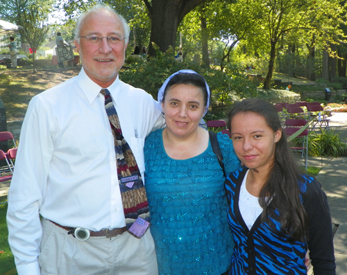 Rich Crepage, Oryna Yankivski and Diana Yankivski