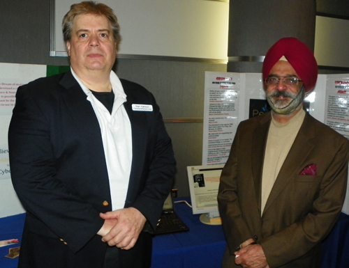 Dan Hanson and Paramjit Singh at Philanthropia