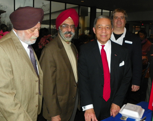 Paramjit Singh, Leon Bibb and Dan Hanson