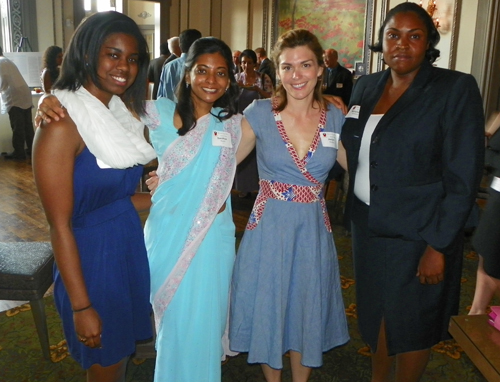 Naja Davis, Sandhya Gupta, Joslyn Gorstic, Marquettes Robinson