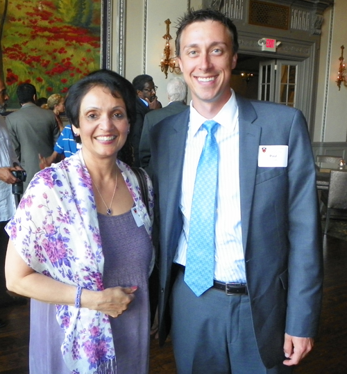 Vandana Marwama and Paul Lucas