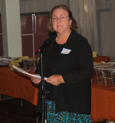 Karen Wishner, executive director of the International Services Center in Cleveland 