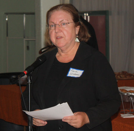 Karen Wishner, executive director of the International Services Center in Cleveland