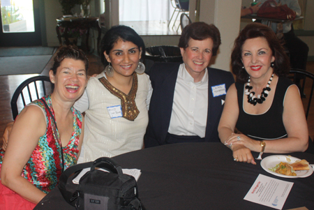 Laura Fruscella, Arooj Ashraf, Laurel Tombazzi and Maria Pujana