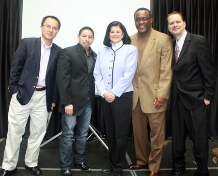 Derek Ng, Roberto Torres, Dona Brady, Johnathan Holifield and Richard Herman