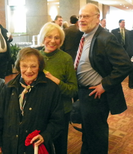 Beryl Rothschild, Barbara Hawkins and Harry Weller