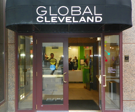 Global Cleveland Welcome Center entrance