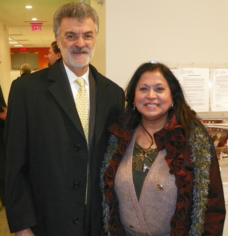 Mayor Frank Jackson and Rita Singh