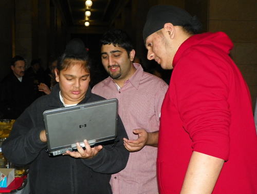 Signing the Cleveland Cyberwall of Non-Violence