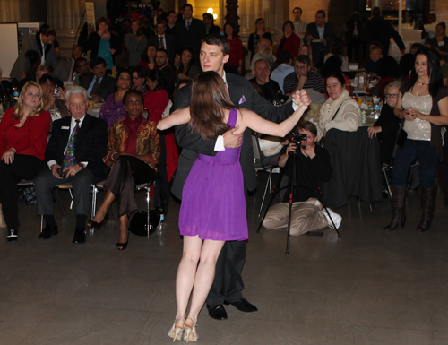 Cleveland State Tango Club dancers