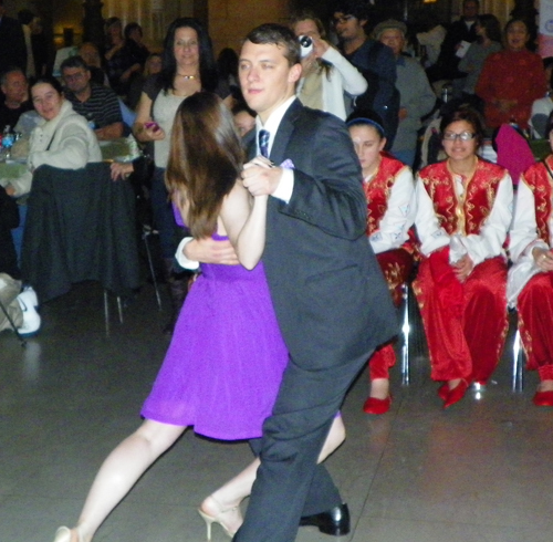 Cleveland State Tango Club dancers