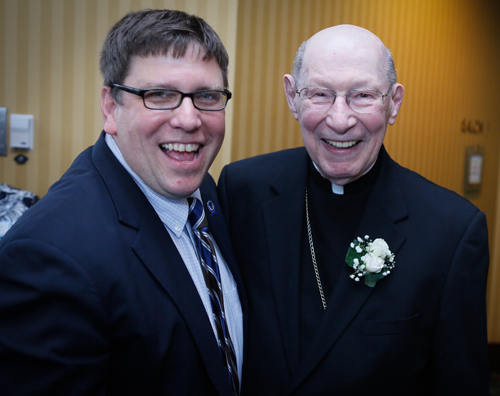 Councilman Joe Cimperman and Bishop Pevec