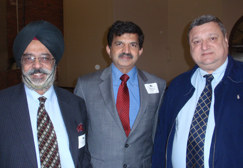 Paramjit Singh, Michael Sreshta and Pierre Bejjani