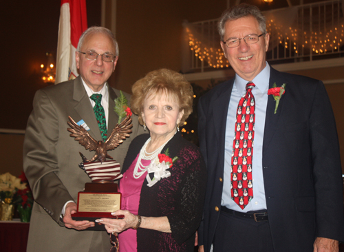 Judge Stuart Friedman, Irene Morrow and Judge Ralph Perk Jr.