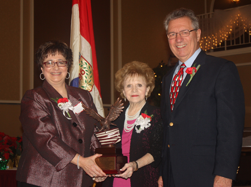 Judge Deborah J. Nicastro, Irene Morrow and Judge Ralph Perk Jr.