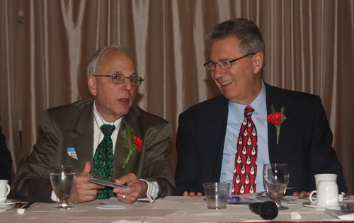 Judges Stuart Friedman and Ralph Perk Jr.