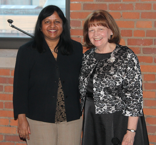 Radhika Reddy and Sheila Murphy Crawford