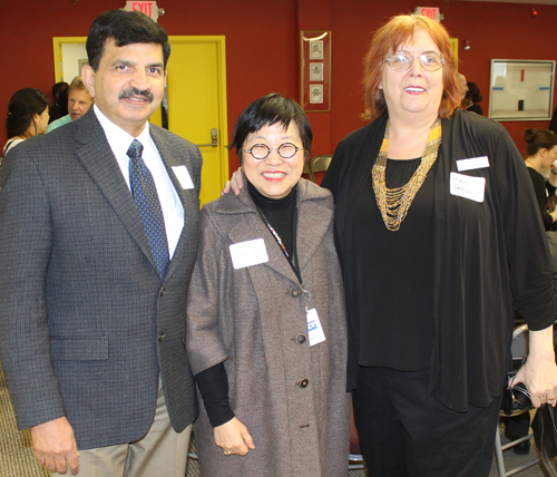 Mike Sreshta, Margaret Wong and Debbie Hanson