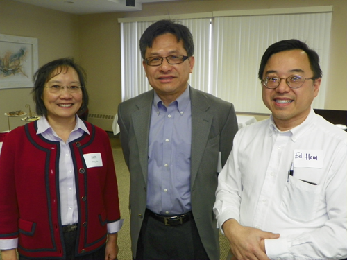 Ping Xia, William Sinn and Ed Hom