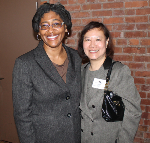 Lynn Stevens and Judy Wong