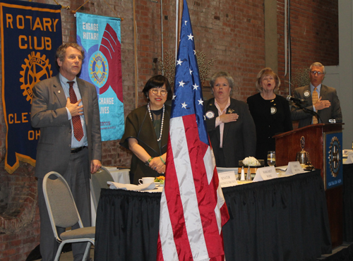 National Anthem at Rotary